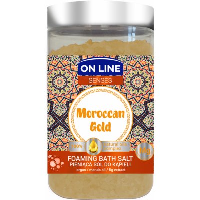 On line sůl do koupele Moroccan Gold 480 g – Zbozi.Blesk.cz