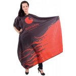 Hairway Kadeřnická pláštěnka Black & Red – Zboží Mobilmania