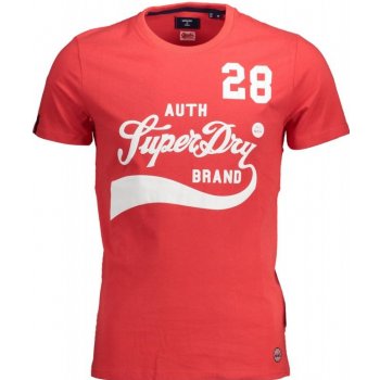 Superdry tričko tričko s krátkým rukávem ROSSO