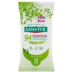 Sanytol 94% rostlinného původu dezinfekční univerzální čisticí utěrky 72 ks – Zbozi.Blesk.cz