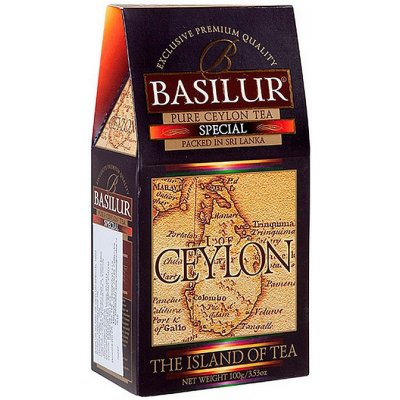 Basilur Černý čaj Island of Tea Special FBOP sypaný 100 g – Zbozi.Blesk.cz