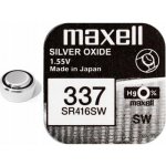 Maxell 337/SR416SW 1BP Ag – Sleviste.cz