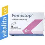 Femistop měkké vaginální tobolky 10 ks – Hledejceny.cz