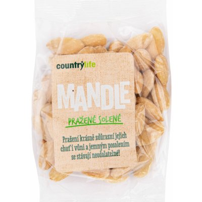 Country Life Mandle pražené solené 80 g – Hledejceny.cz