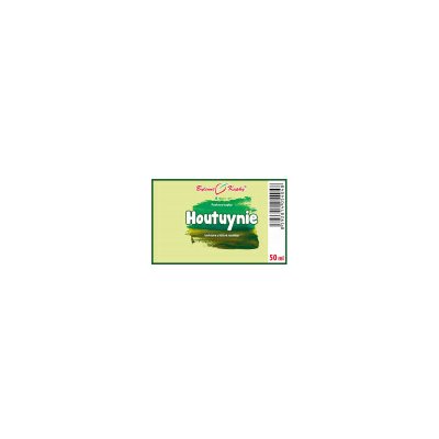 Bylinné kapky Houtuynie Houtunie bylinné kapky tinktura 50 ml – Hledejceny.cz