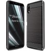 Pouzdro a kryt na mobilní telefon Samsung Pouzdro Carbon Samsung Galaxy A80 černé