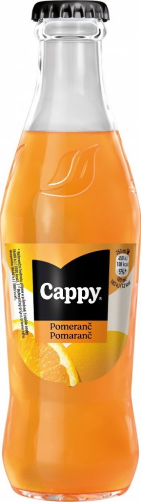 Cappy Pomeranč sklo 0,25l | Srovnanicen.cz