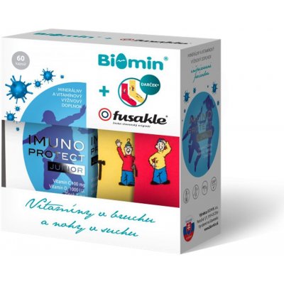 Biomin IMUNO PROTECT JUNIOR+ tob.60+dárek Fusakle