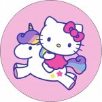 Jedlý papír Hello Kitty na jednorožci 19,5 cm - Pictu Hap – Hledejceny.cz