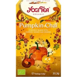 Yogi Tea Pumpkin Chai organic dýňový čaj se skořicí a pomerančem 17 x 2 g