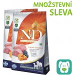 N&D Pumpkin Dog Adult Medium & Maxi Grain Free Lamb & Blueberry 2 x 12 kg – Hledejceny.cz