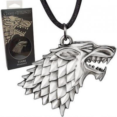 Noble Collection Amulet Game of Thrones znak Starků NNXT0085 – Hledejceny.cz