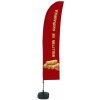 Roll up banner Jansen Display Beach Flag Budget Wind Complete Set Spring Rolls Spanish ECO, 1010 x 4305 mm