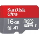 paměťová karta SanDisk microSDHC 16 GB UHS-I U1 SDSQUAR-016G-GN6MA