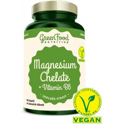 GreenFood Magnesium Chelát 60 kapslí