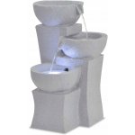 zahrada-XL Interiérová fontána s LED osvětlením, polyresin – Zboží Dáma