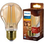 Philips E27 LED žárovka A60 3,1W 1 800K zlatá 872016919143300 – Hledejceny.cz