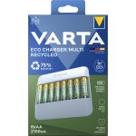 Varta Eco Charger Multi Recycled Box + 8x AA 2100 mAh 57682101121