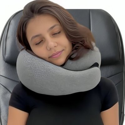 Uniqo Speciální cestovní polštář šedý 13x9x75 – Zboží Dáma