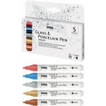 Kreul Sada Fix na sklo a porcelán METALLIC 5 barev – Hledejceny.cz