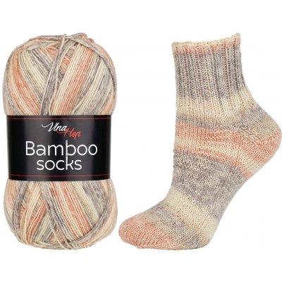 Vlna Hep Bamboo Socks - ponožková příze - složení vlna 75% a 25% bambusová viskoza Barva: 7905 – Zboží Mobilmania