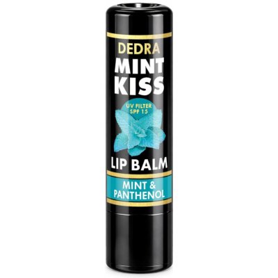 MINT KISS | balzám na rty s mátou a panthenolem | s UV ochranou | 4,2 g – Zboží Dáma