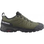 Salomon X Ward Leather Gtx Deep Lichen green black olive night – Hledejceny.cz