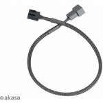 Akasa 30cm 4pin pro PWM 3pin ventilátory 4ks v balení AK-CBFA01-KT04 – Zboží Mobilmania