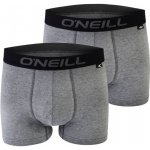 O'Neill Boxer 2-PACK pánské boxerky šedá – Hledejceny.cz