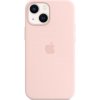 Pouzdro a kryt na mobilní telefon Apple Apple iPhone 13 mini Silicone Case with MagSafe Chalk Pink MM203ZM/A