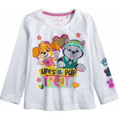 Dívčí tričko PAW PATROL TREAT bílá – Hledejceny.cz