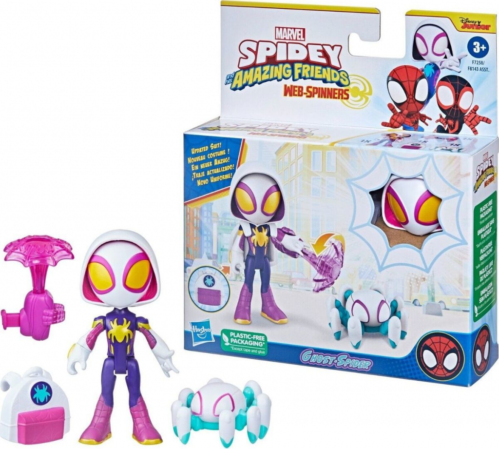 Hasbro Spider-Man Spidey and his amazing friends Webspinner Ghost-Spider