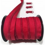 Zip spirálový červený 5 mm metráž – Hledejceny.cz