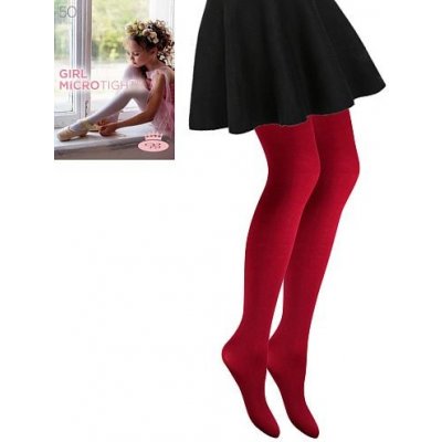 Lady B punčochové kalhoty GIRL MICRO tights 50 DEN beet red vínová – Sleviste.cz