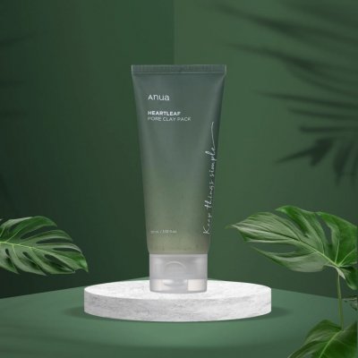 Anua Heartleaf Pore Clay Pack jílová maska na póry 100 ml – Zboží Dáma