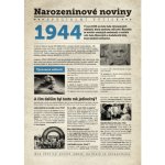 Narozeninové noviny 1944 s vlastním textem a fotografií S fotografií – Zboží Mobilmania