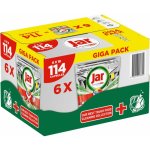 Jar Tablety do myčky Platinum Plus Yellow 6 x 19 ks 114 ks – Zboží Dáma