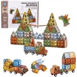 iMex Toys Magnetická stavebnice 100 ks Diamond Tiles – Zboží Mobilmania
