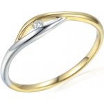 Gems prsten Wanda kombinované zlato s briliantem 3812960 5 99 – Zboží Dáma