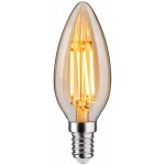 Paulmann P 29191 1879 Filament 230V 3-krokové-stmívatelné LED svíčka E14 3 Step Dim 4,9W 1800K stmívatelné zlatá – Hledejceny.cz
