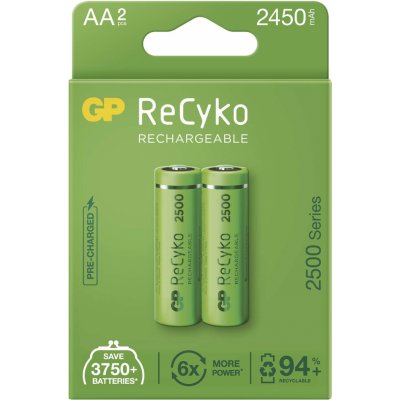 GP ReCyko AA 2500mAh 2 ks B2125 – Hledejceny.cz