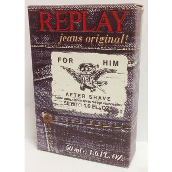 Replay Jeans Original For Him voda po holení 50 ml