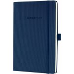Sigel Conceptum Záznamní kniha Hardcover A5 čtverečkovaná půlnočně modrá – Hledejceny.cz