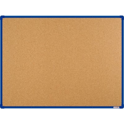 VMS VISION Korková nástěnka boardOK s modrým rámem 1500 x 1200 – Hledejceny.cz