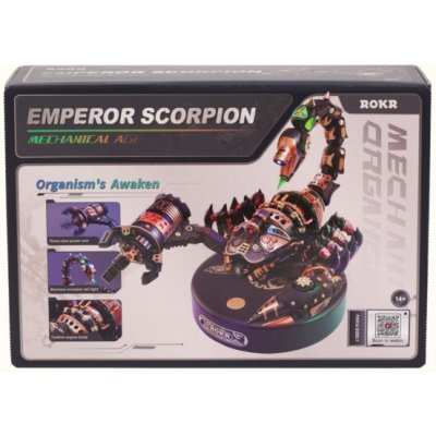 Robotime 3D mechanické puzzle Císař Scorpion 123 ks – Zboží Dáma