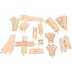 Bigjigs Set kolejí 25ks – Sleviste.cz