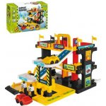 Wader Garáž servis 3 patra 2 auta plast v krabici 59x39x15 cm – Zboží Dáma