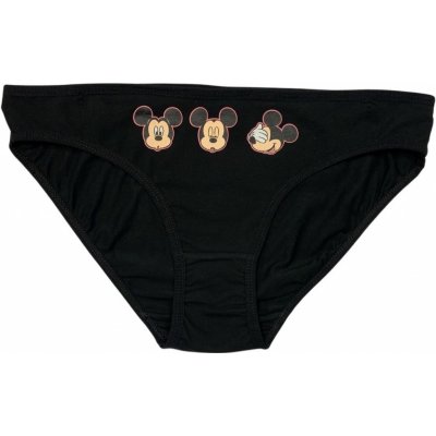 EPlus Dámské spodní prádlo Mickey Mouse černé