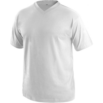 Canis CXS tričko s krátkým rukávem DALTON výstřih do v středně modrá