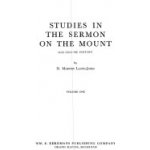 Studies in the Sermon on the Mount Lloyd-Jones D. M. – Hledejceny.cz